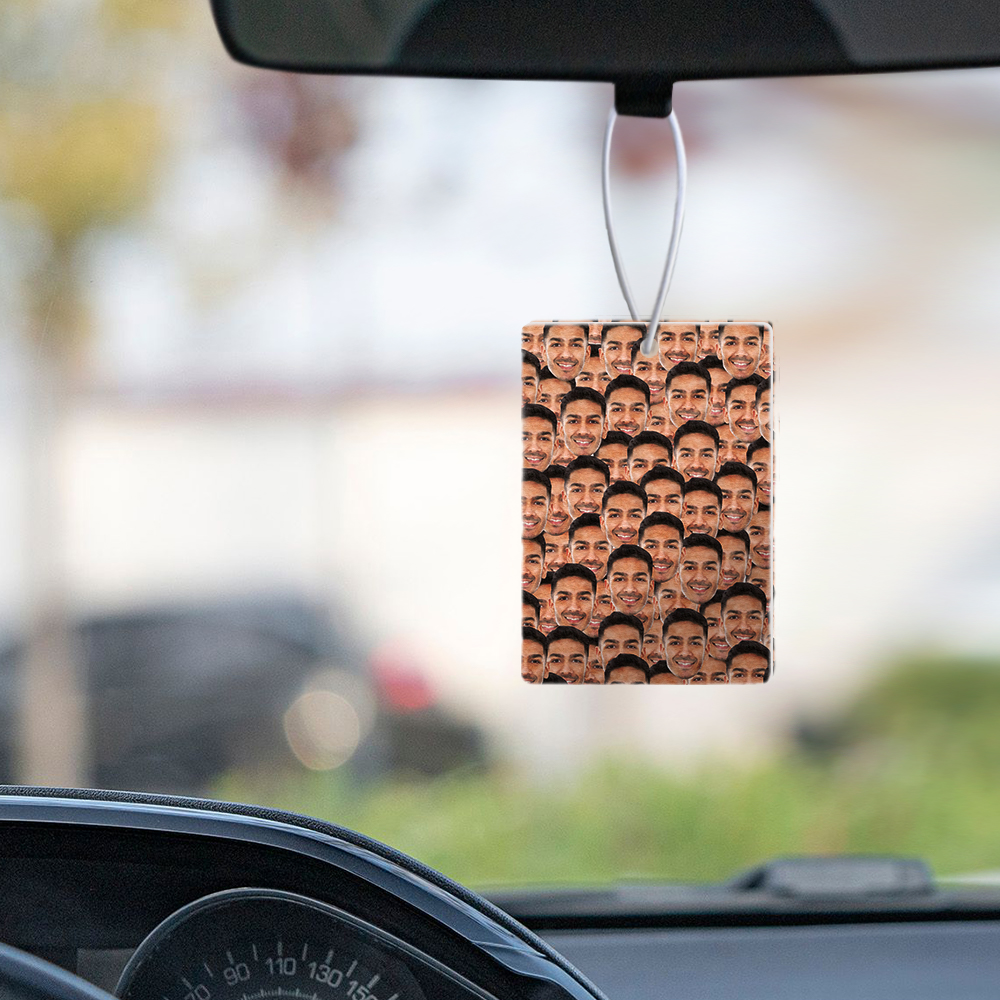 Custom Funny Car Air Fresheners Rearview Mirror Ornament Rectangle Air — free download